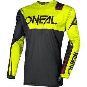 Мотокрос фланелка O'Neal Element Racewear черно-жълта