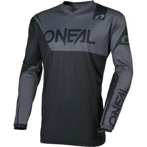 Мотокрос фланелка O'Neal Element Racewear черно-сива