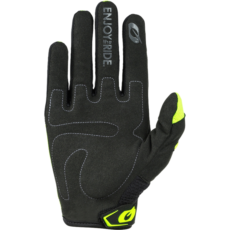 Ръкавици за мотокрос O´Neal Element Racewear черно-флуоресцентно жълто