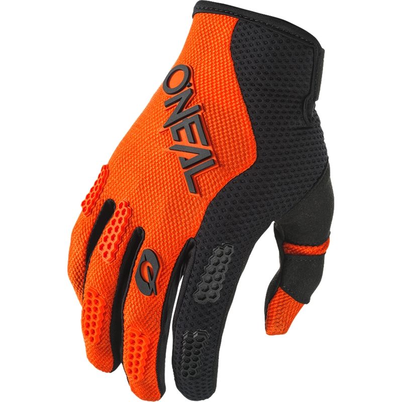 Ръкавици за мотокрос O´Neal Element Racewear, черно-оранжеви