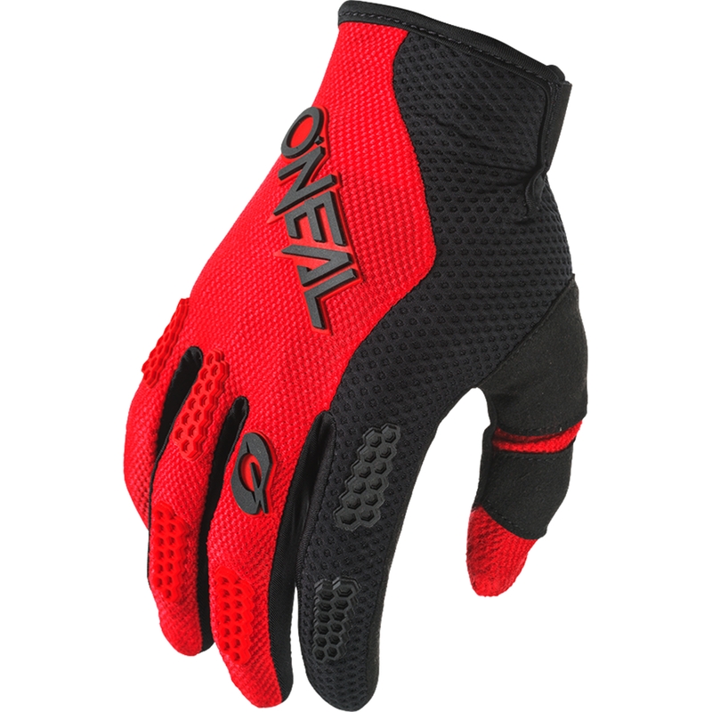 Ръкавици за мотокрос O´Neal Element Racewear черно-червени