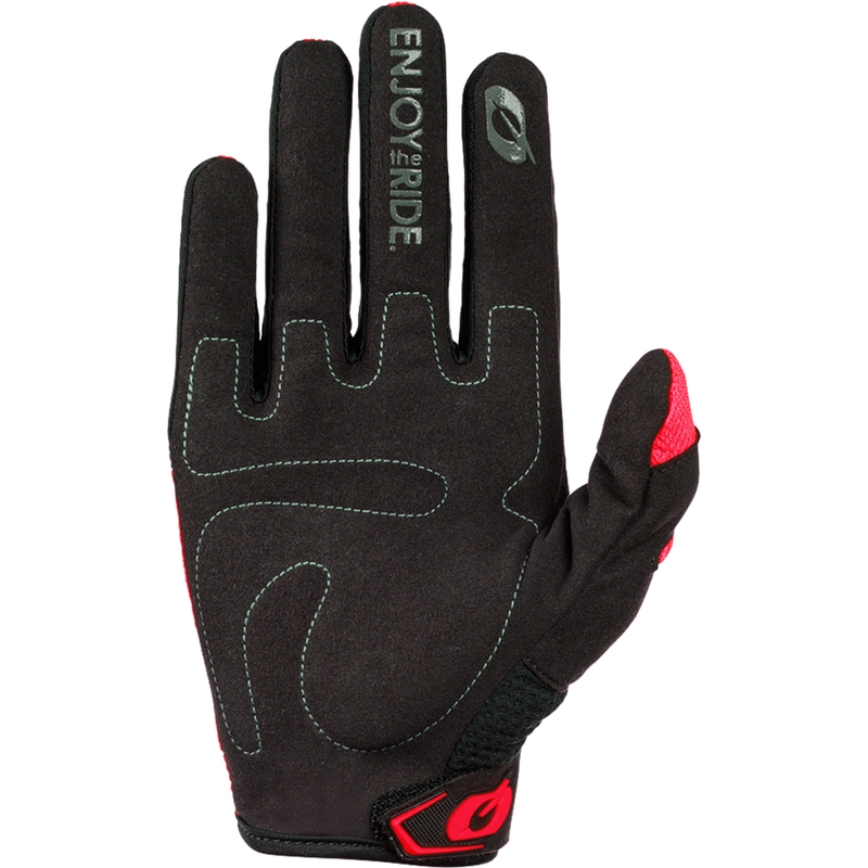 Ръкавици за мотокрос O´Neal Element Racewear черно-червени