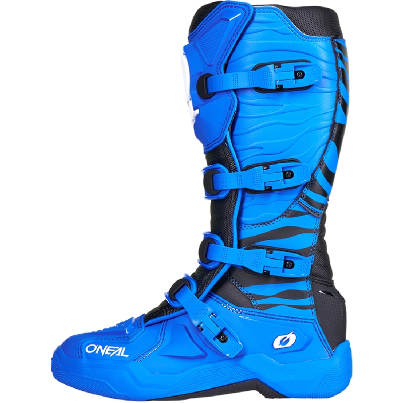 Ботуши за мотокрос O'Neal 3SRS Zebra blue