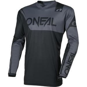 Детска мотокрос фланелка O'Neal Element Racewear, черно-сива