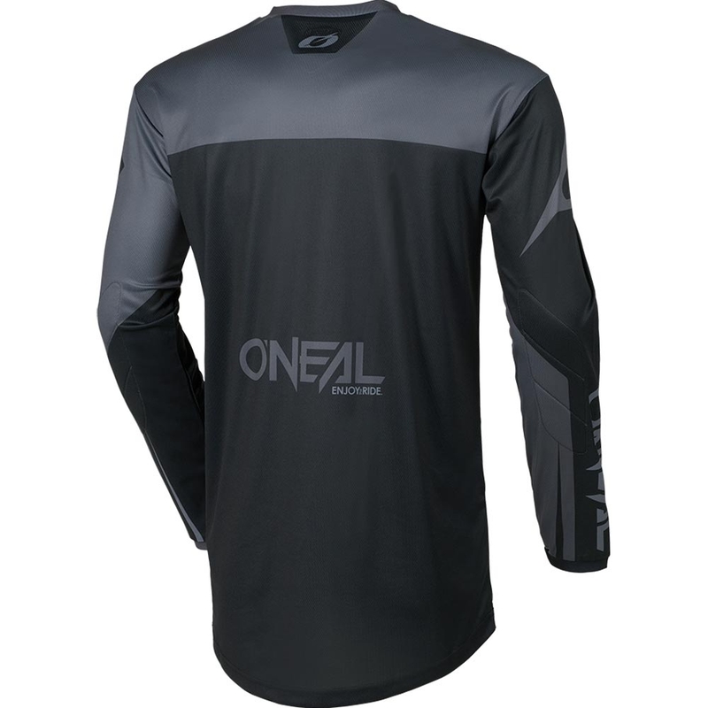 Детска мотокрос фланелка O'Neal Element Racewear, черно-сива