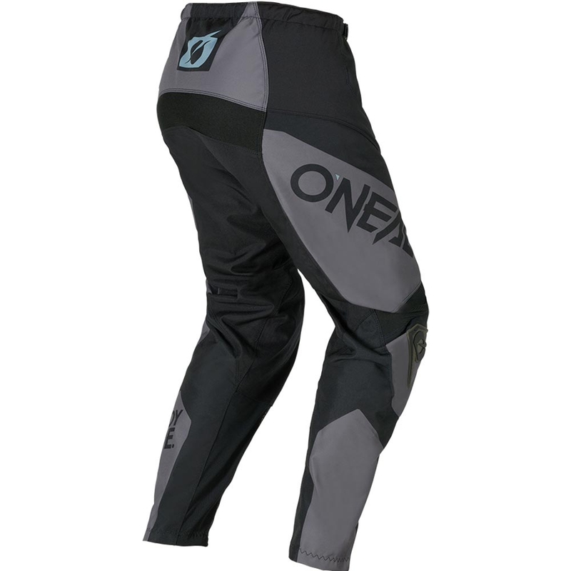 Детски мотокрос панталон O'Neal Element Racewear, черно-сив