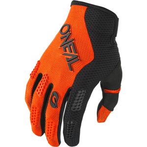 Детски мотокрос ръкавици O´Neal Element Racewear, черно-оранжеви
