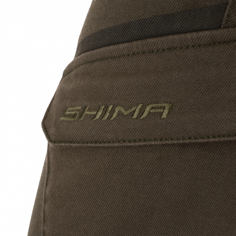 Дамски къси мотоциклетни дънки Shima Recon в зелено