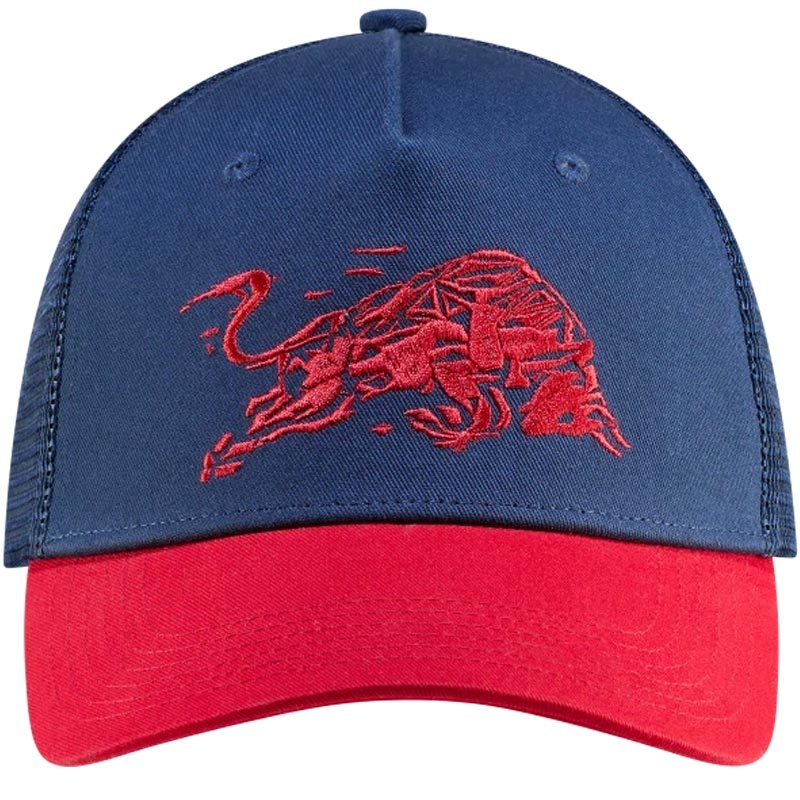 Тъмносиня шапка с козирка Red Bull Ring Trucker
