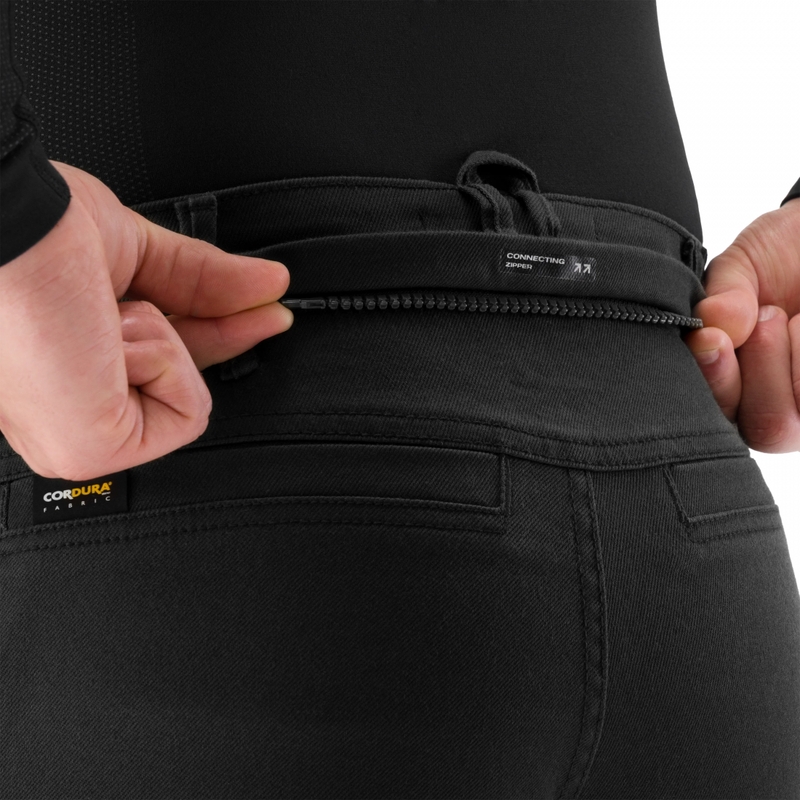 Shima Recon удължени мотоциклетни панталони черни