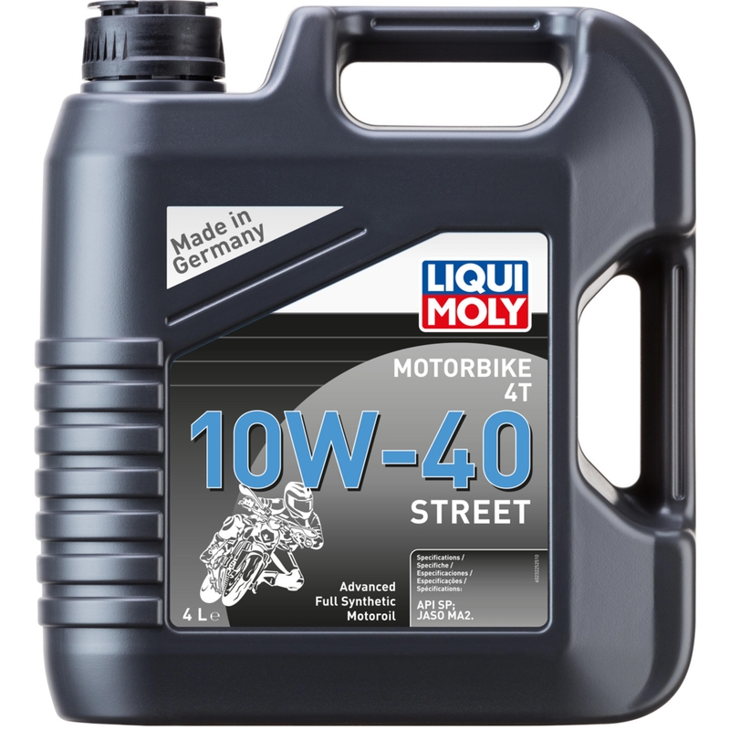 Полусинтетично моторно масло LIQUI MOLY Motorbike 4T 10W40 Street 4 л