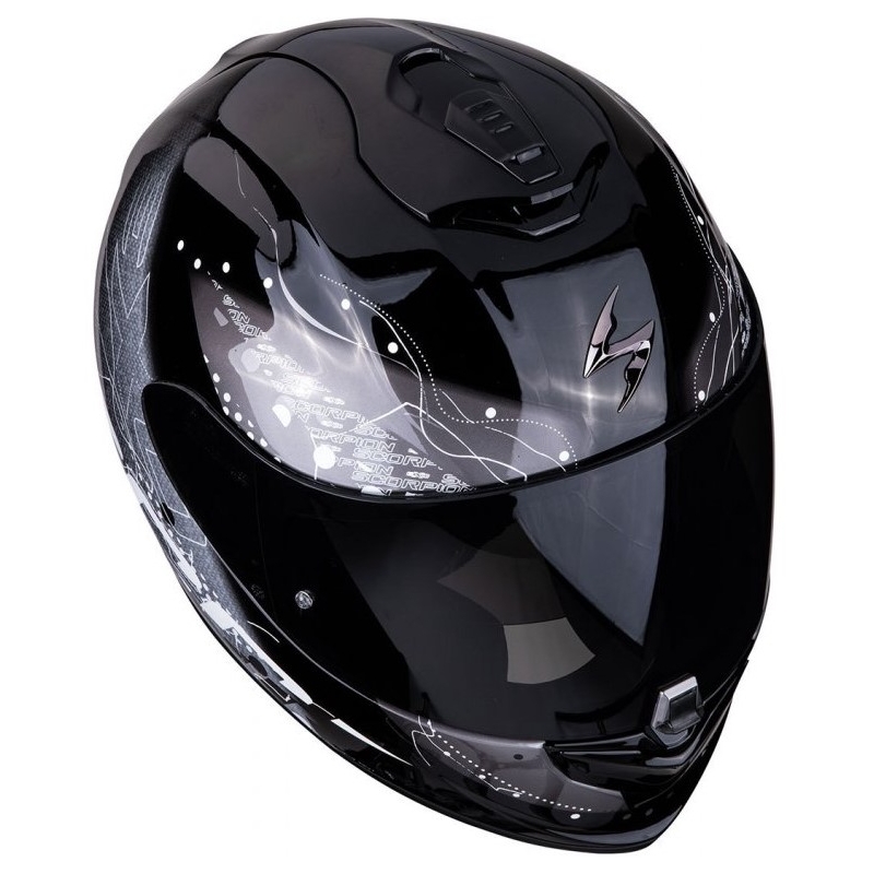Integrální přilba Scorpion EXO-1400 Air Classy černo-stříbrná výprodej