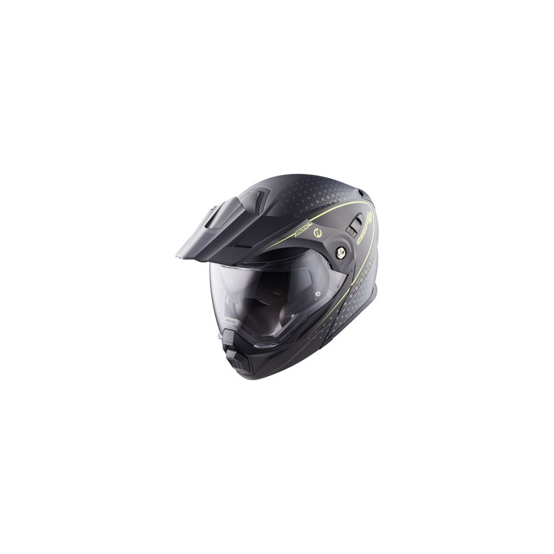 Výklopná enduro přilba Scorpion ADX-1 Horizon černo-fluo žlutá výprodej