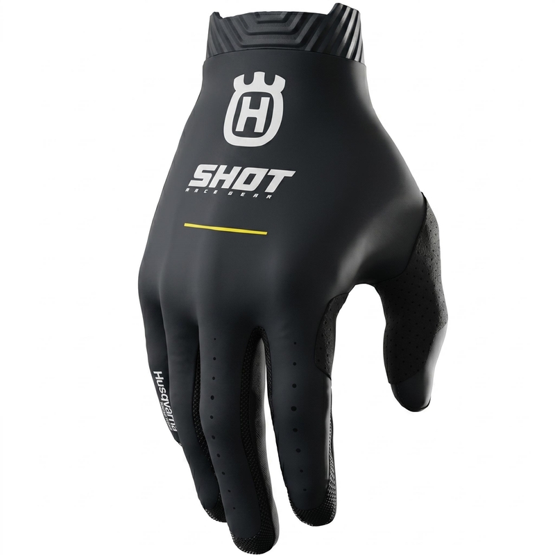 Ръкавици за мотокрос Shot Lite HVA 27 черни