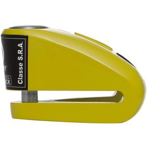 Заключване на спирачния диск Auvray B-Lock 10 Alarm 120 dB жълто