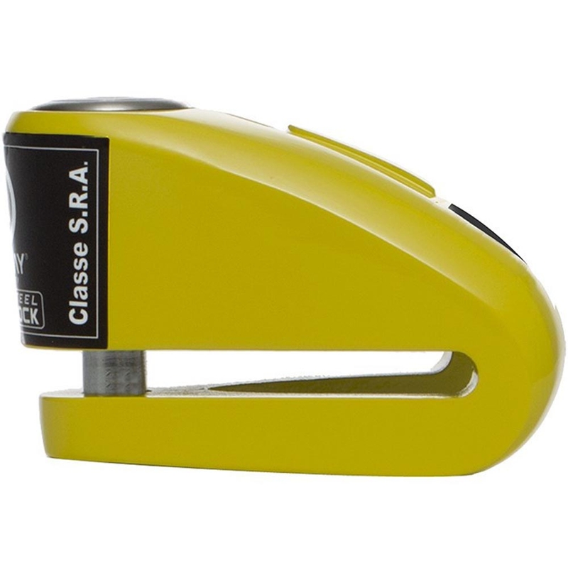 Заключване на спирачния диск Auvray B-Lock 10 Alarm 120 dB жълто