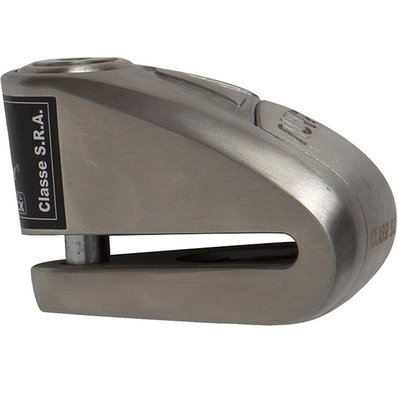 Заключване на спирачни дискове Auvray B-Lock 10 с аларма 120 dB, стомана сребриста