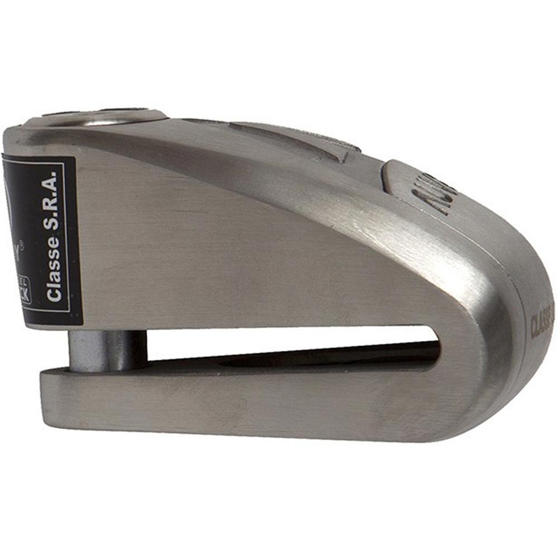 Заключване на спирачни дискове Auvray B-Lock 14 с аларма, стомана сребриста