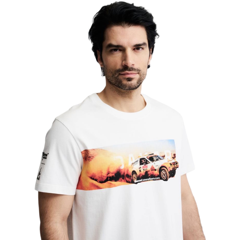 Тениска Dakar Ride B бяла