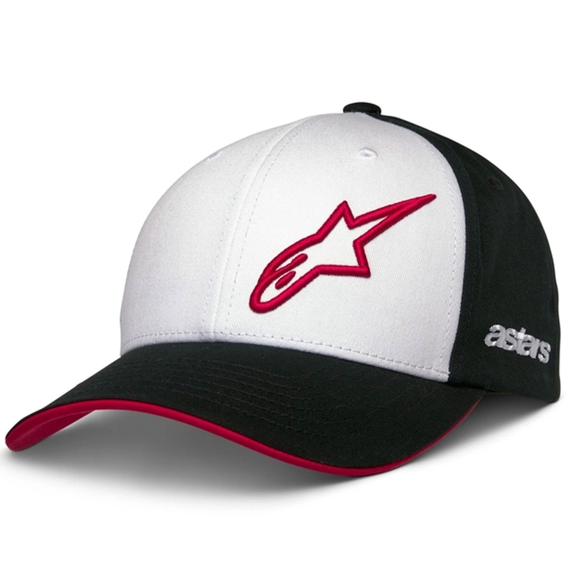 Alpinestars Sessionized Snapback Cap White and Red