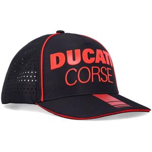 Ducati Laser Performance Средна шапка за глава черно и червено