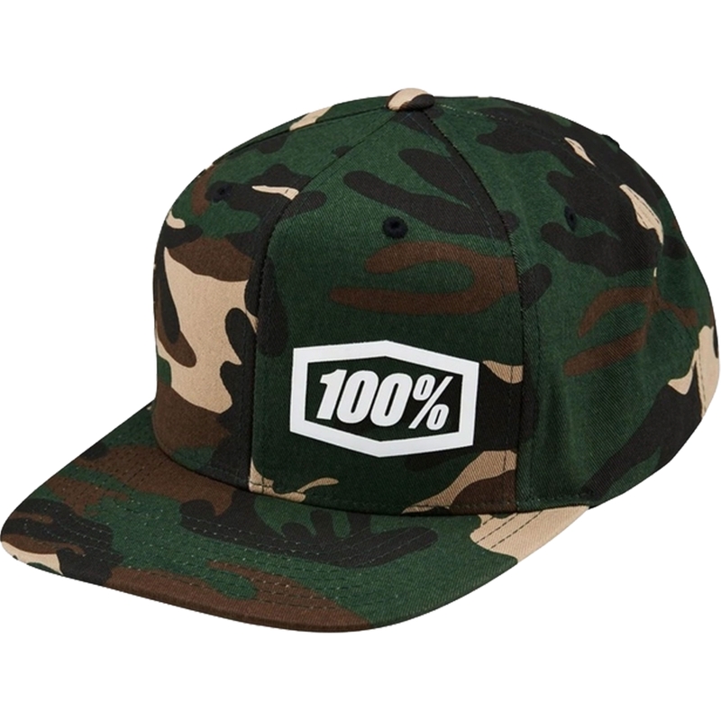 Шапка 100% Machine Snapback camo