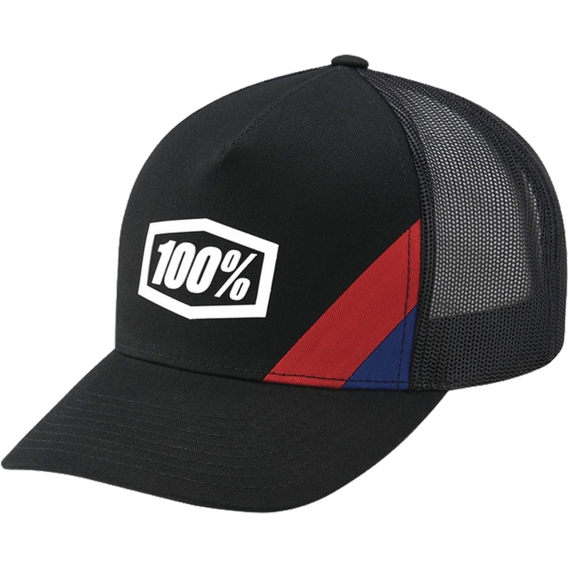 100% Cornestone X-Fit Trucker шапка черна