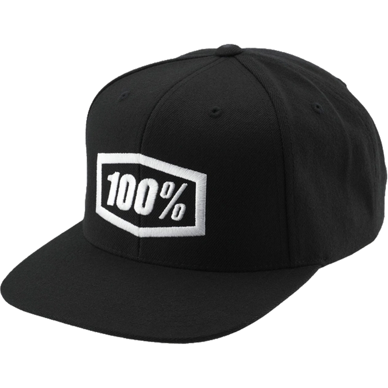 Детска шапка 100% Icon Snapback black