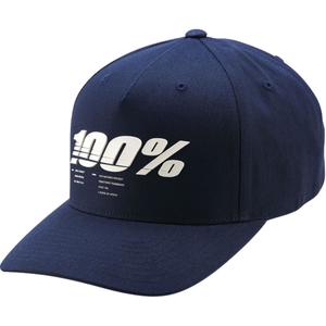 Шапка 100% Staunch Snapback blue