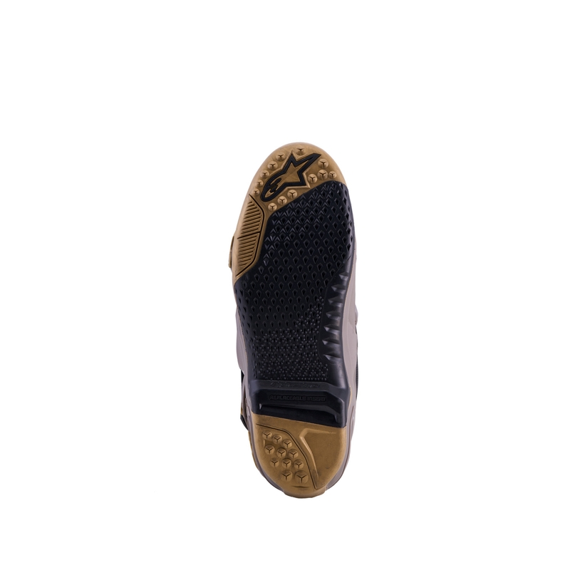Мотоциклетни ботуши Alpinestars TECH 10 Limited Edition AIR GOLD, кафяво-златисти