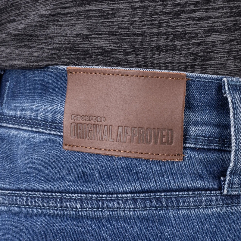 Светлосини мотоциклетни дънки Oxford Original Approved Tailor AA