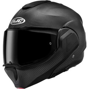 Мото каска HJC F100 CARBON, матово черна