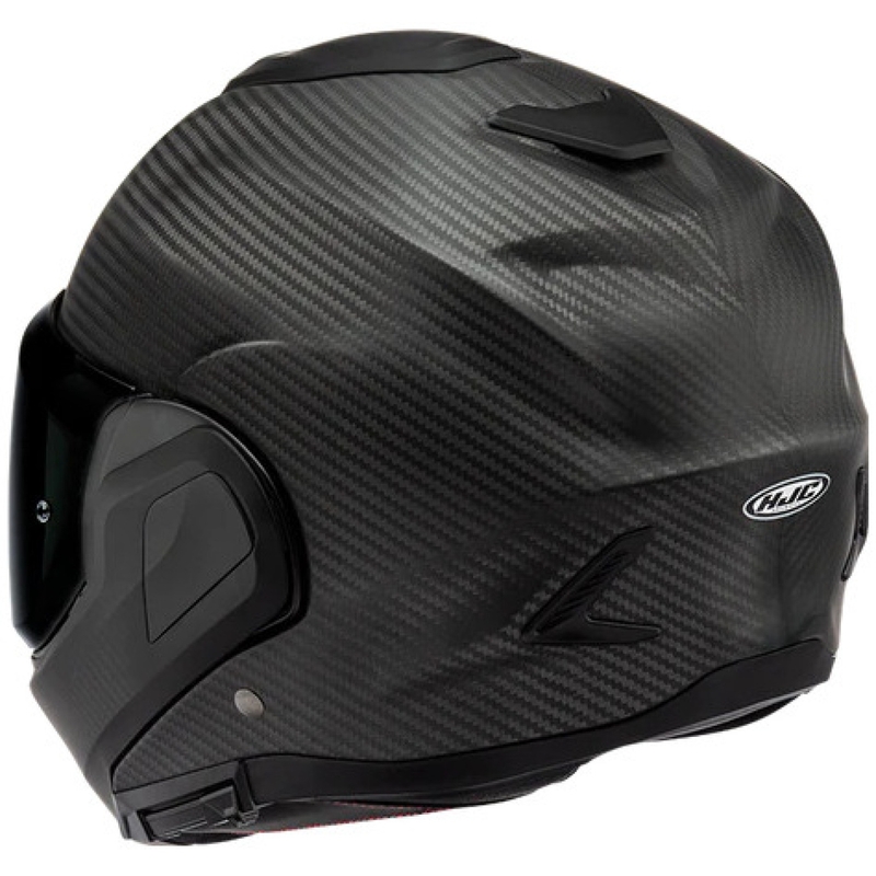 Мото каска HJC F100 CARBON, матово черна