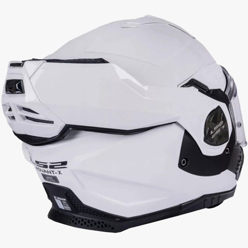 LS2 FF901 Advant X Solid White Сгъваема мотоциклетна каска