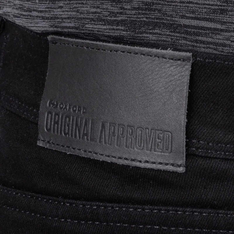 Оригинални мотоциклетни дънки Oxford Approved Tailor AA, черни