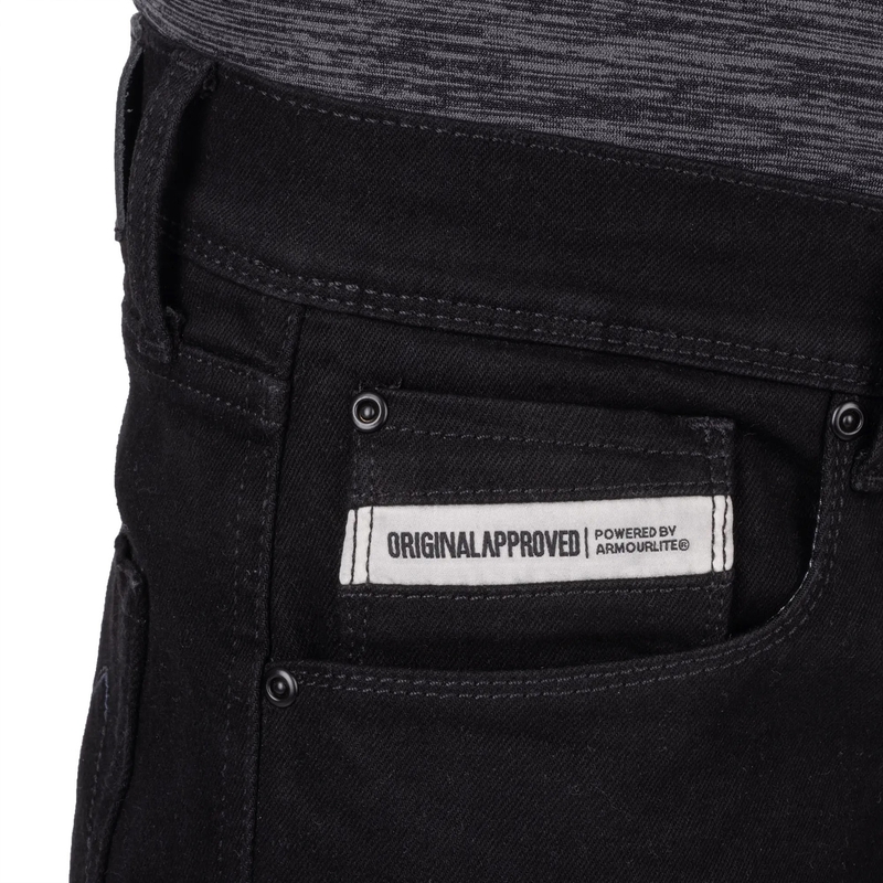 Оригинални мотоциклетни дънки Oxford Approved Tailor AA, черни