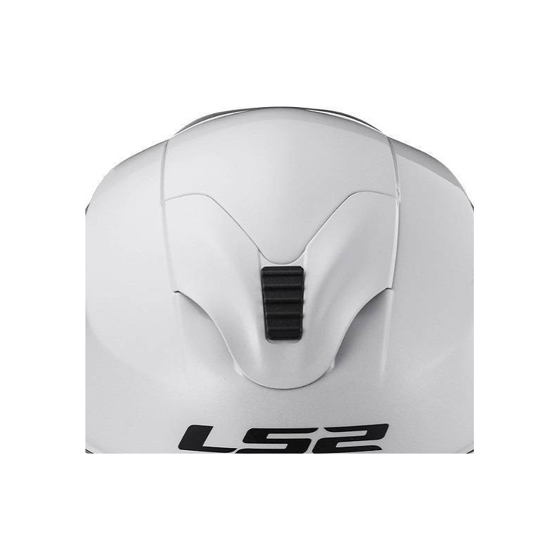Отворена каска LS2 OF570 Verso гланцово бяло
