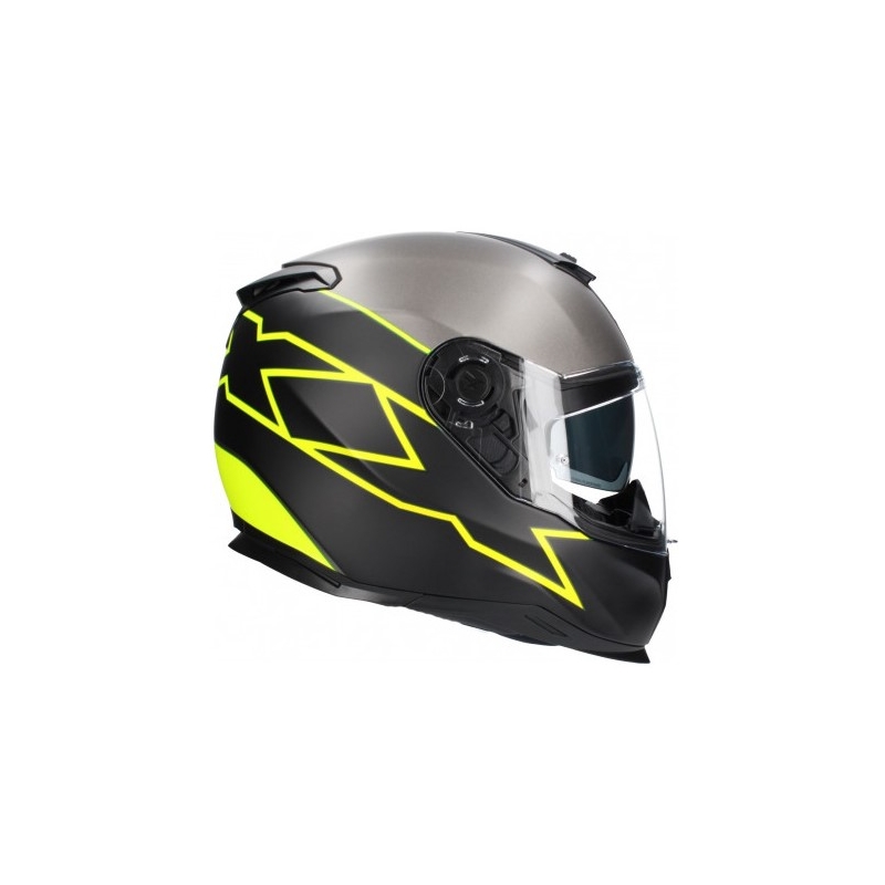 Přilba na motorku Nexx SX 100 Orion černo-fluo žlutá výprodej
