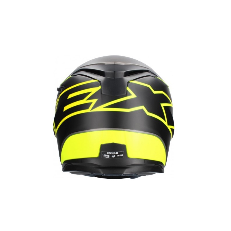 Přilba na motorku Nexx SX 100 Orion černo-fluo žlutá výprodej