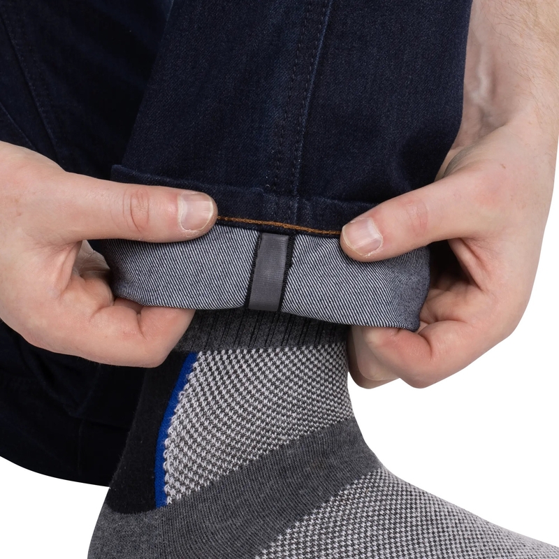 Дънки за мотоциклет Oxford Marshal AAA Slim Fit, черни