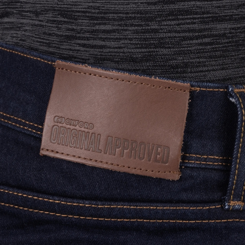 Дънки за мотоциклет Oxford Marshal AAA Slim Fit, черни