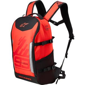 Раница Alpinestars AMP-3 MM93, червена, флуоресцентно-червена, 17 л