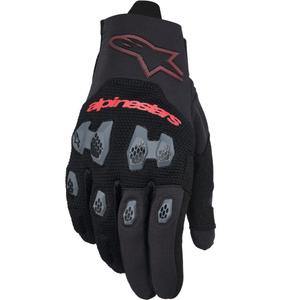 Ръкавици за мотокрос Alpinestars PRO-DURA черно-червени