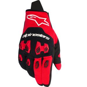 Ръкавици за мотокрос Alpinestars PRO-DURA червено-черни
