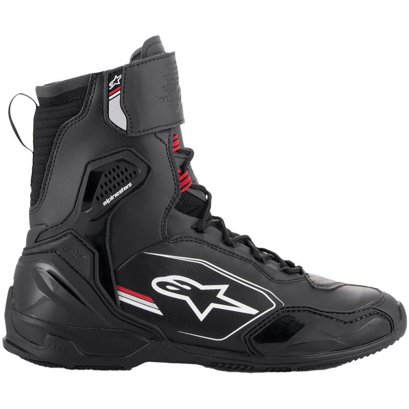Мотоциклетни ботуши Alpinestars Superfaster черно-сиво-червено