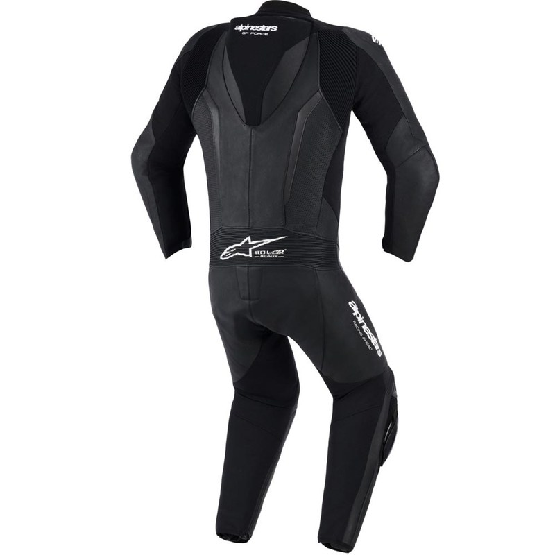 Alpinestars GP FORCE V2 едноделен мотоциклетен костюм черно-бял