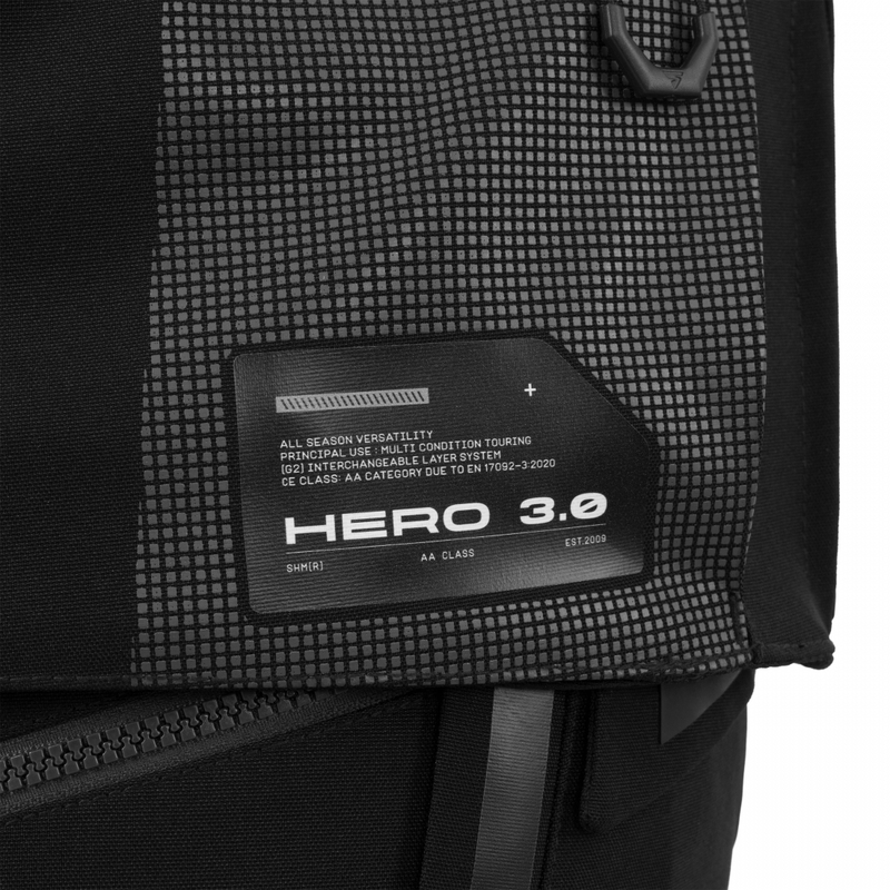 Мотоциклетно яке Shima Hero 3.0, черно