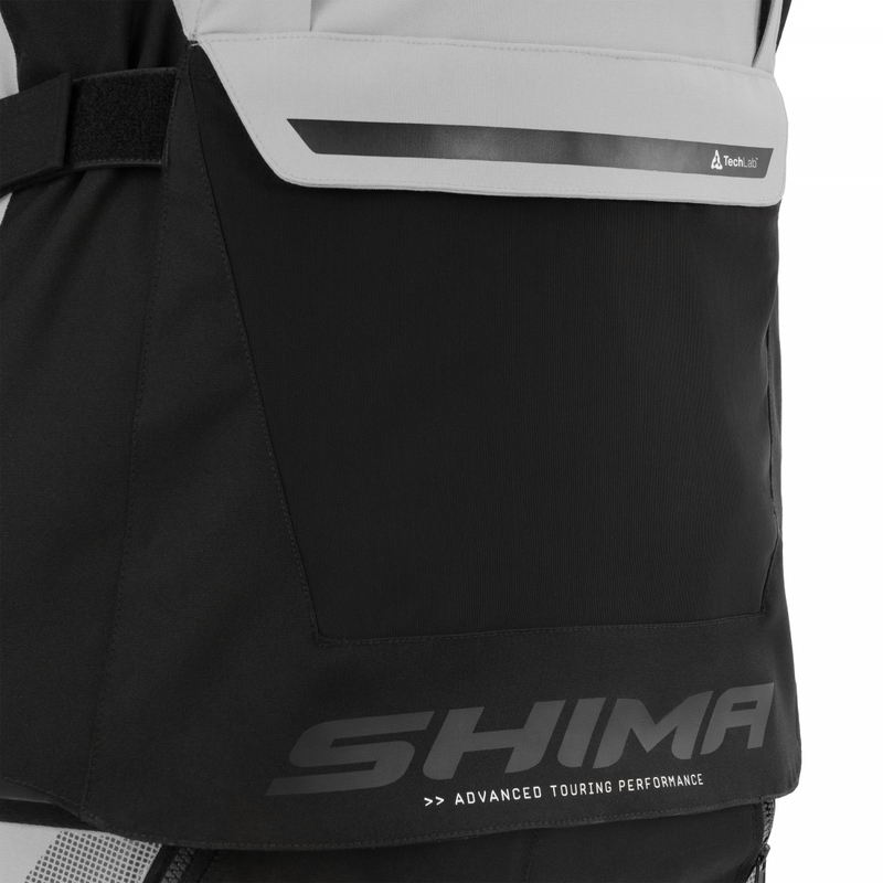 Мото яке Shima Hero 3.0, сиво-флуоресцентно жълто