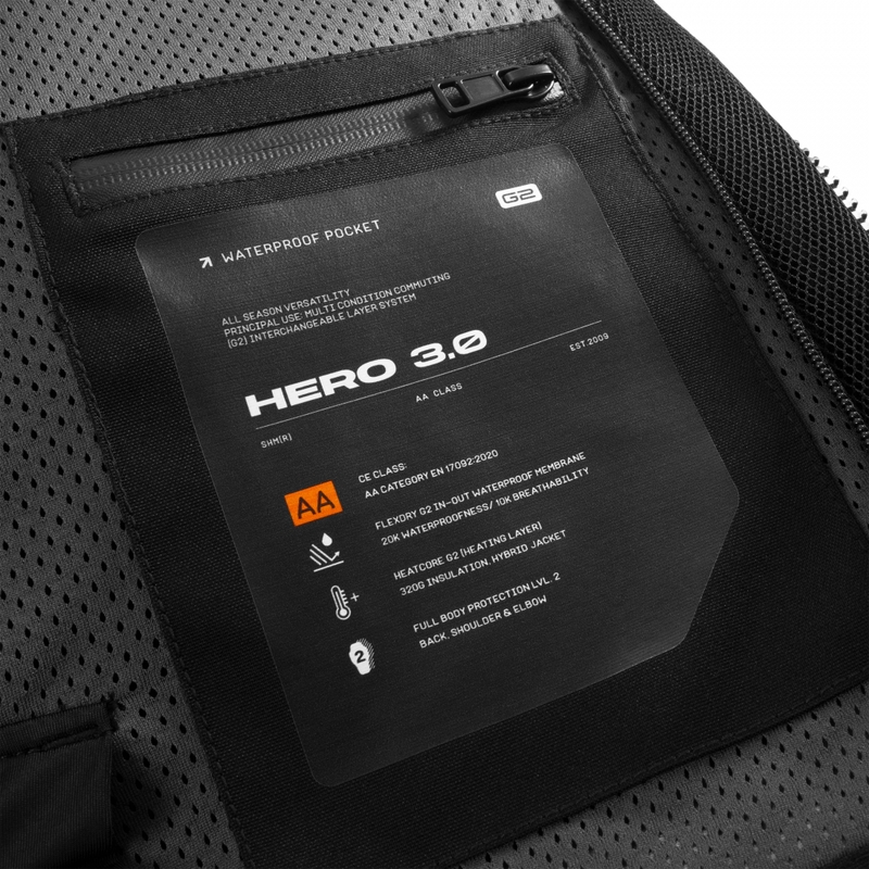 Мото яке Shima Hero 3.0, сиво-флуоресцентно жълто
