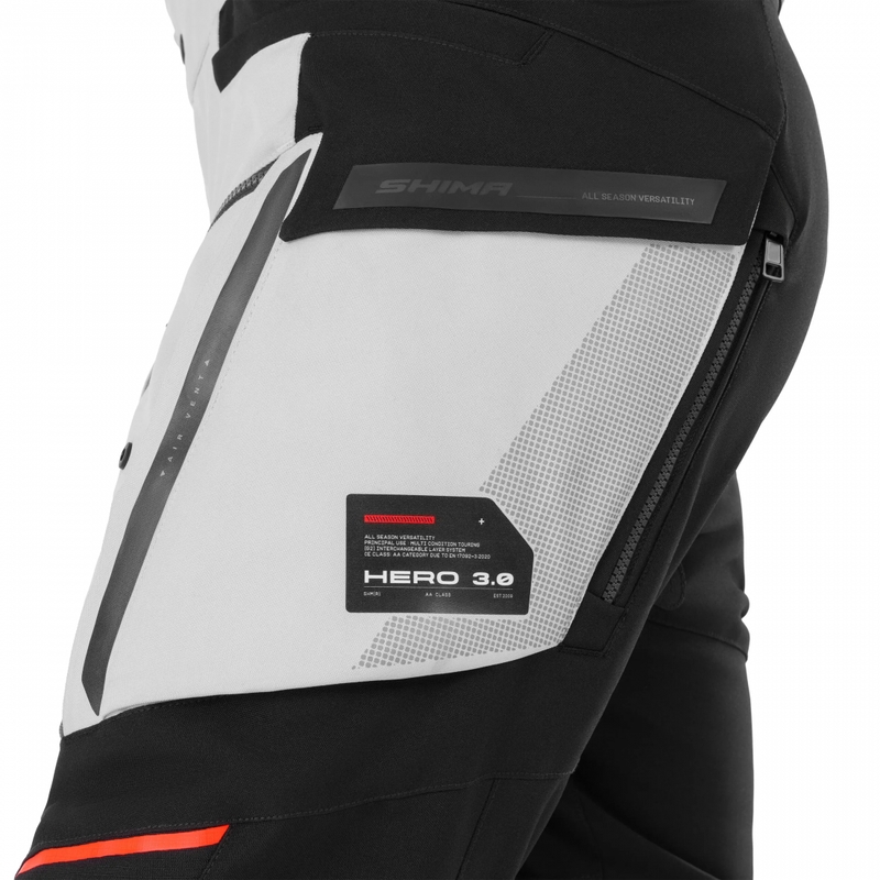 Мотоциклетни панталони Shima Hero 3.0, сиво-сини